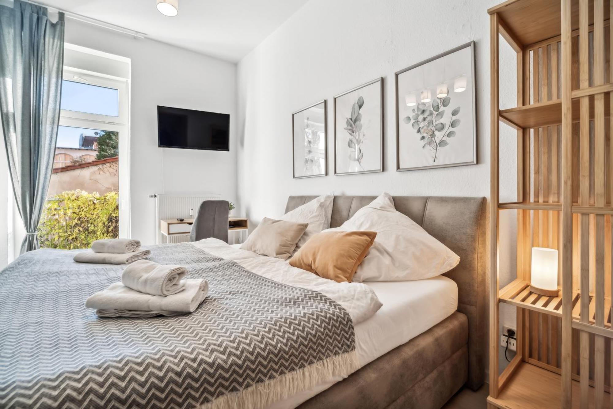 Ferienwohnung Roby-Erfurt Hbf-Nah, Balkon Exterior foto